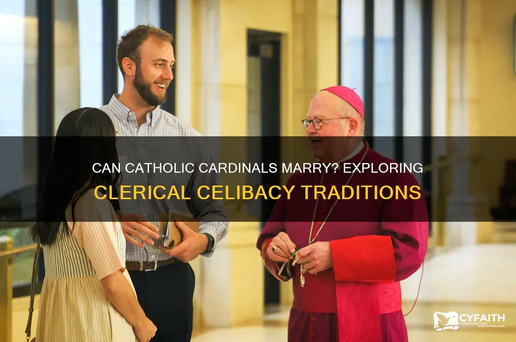do catholic cardinals marry