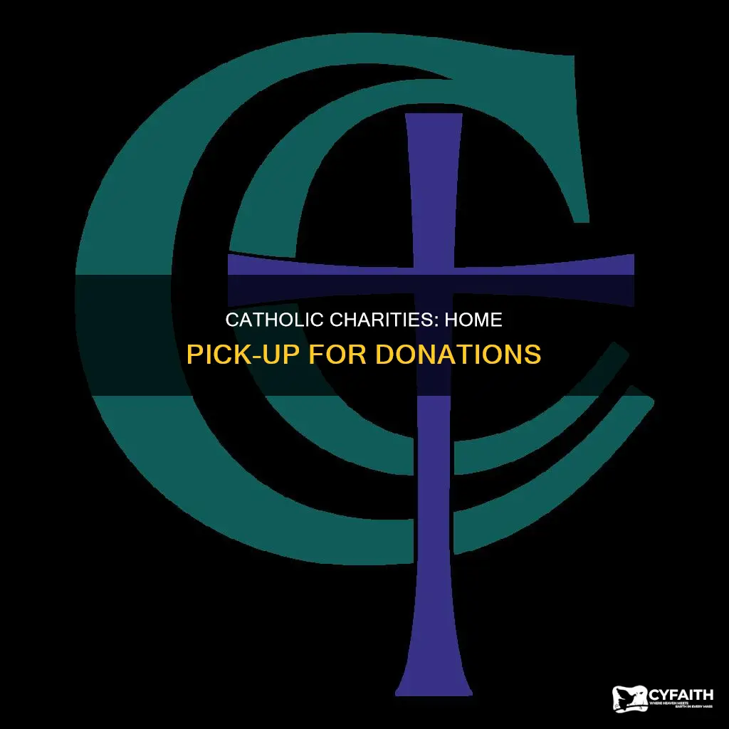 do catholic charities pick up donations