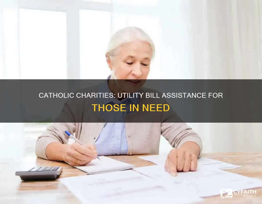 do catholic charity help with utilities