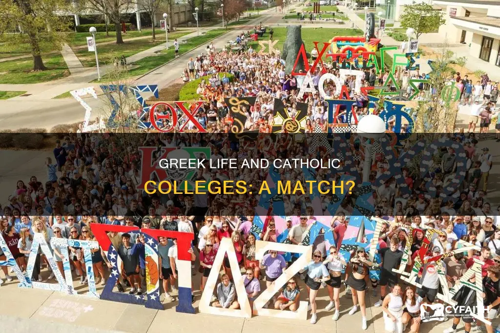 do catholic colleges have greek life