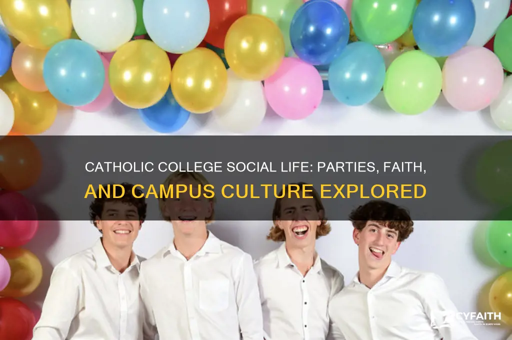 do catholic colleges party