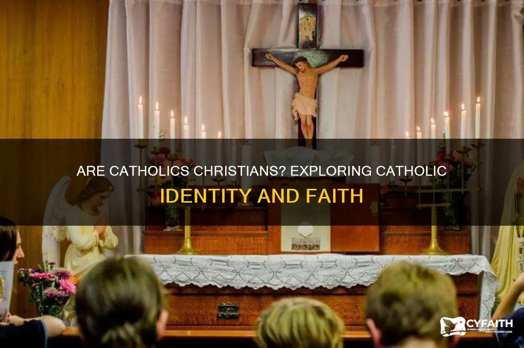 do catholic consider themselves christians