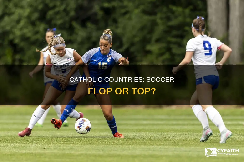 do catholic countries flop more in soccer