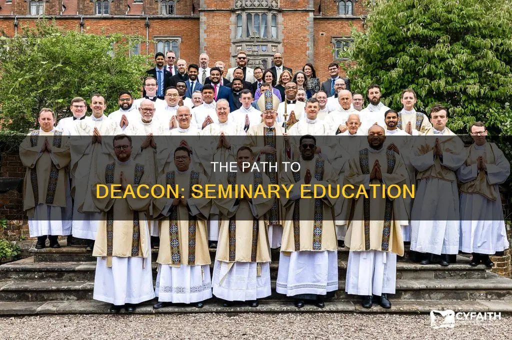 do catholic deacons go to seminary
