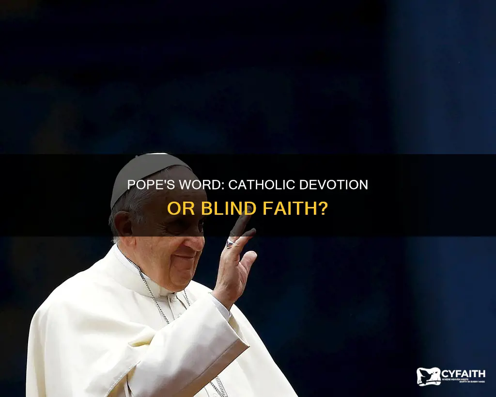 do catholic do whateber the poe says