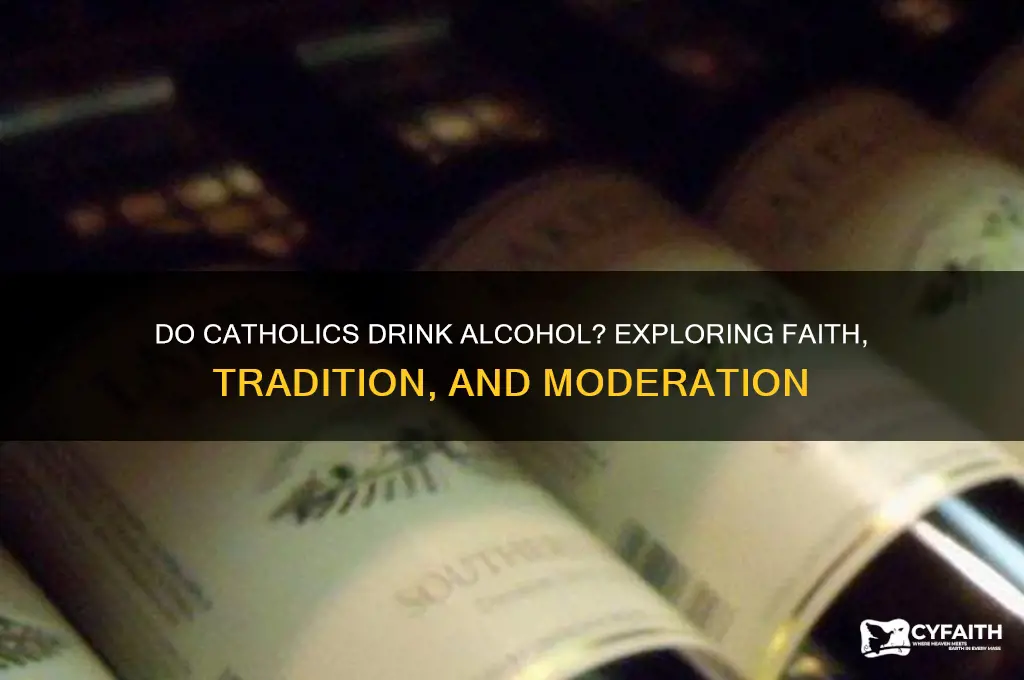 do catholic drink alcohol