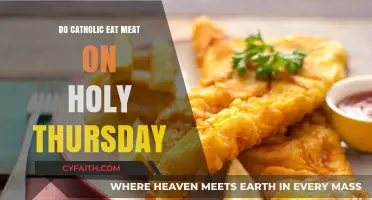 Holy Thursday: Meat-Free Day for Catholics
