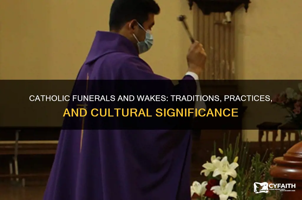 do catholic funerals have wakes