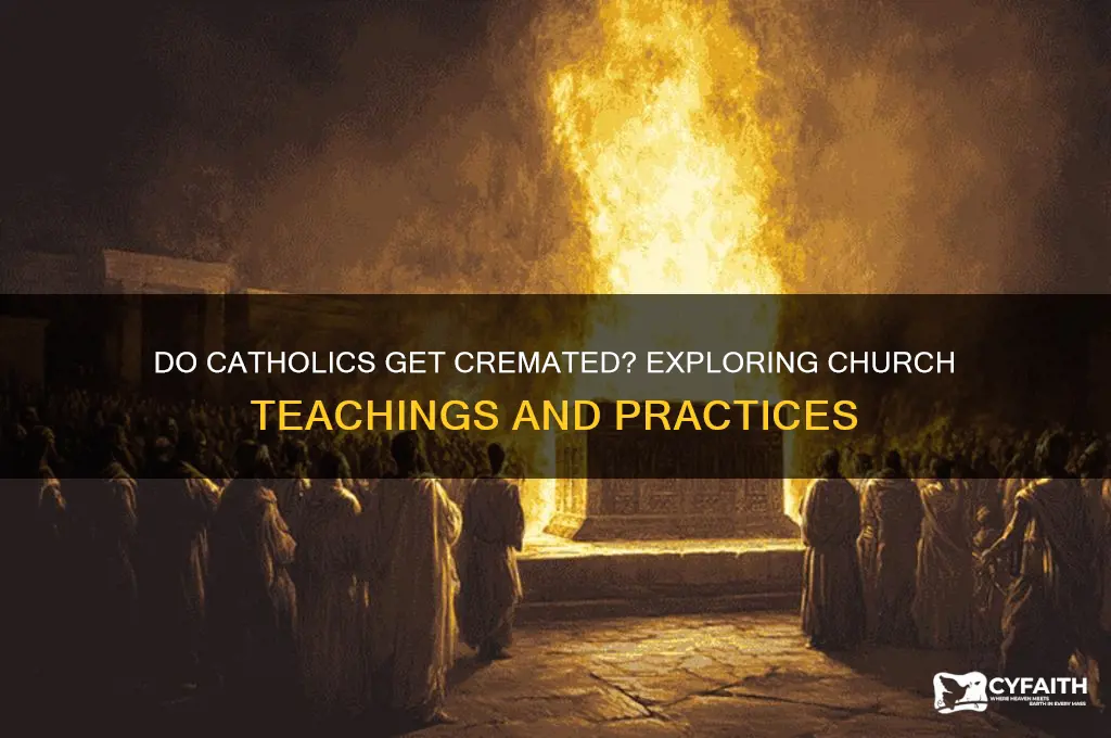 do catholic get cremated