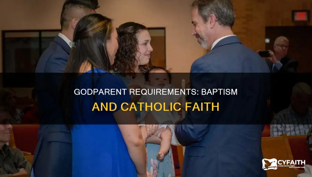 do catholic godparents have to be baptised