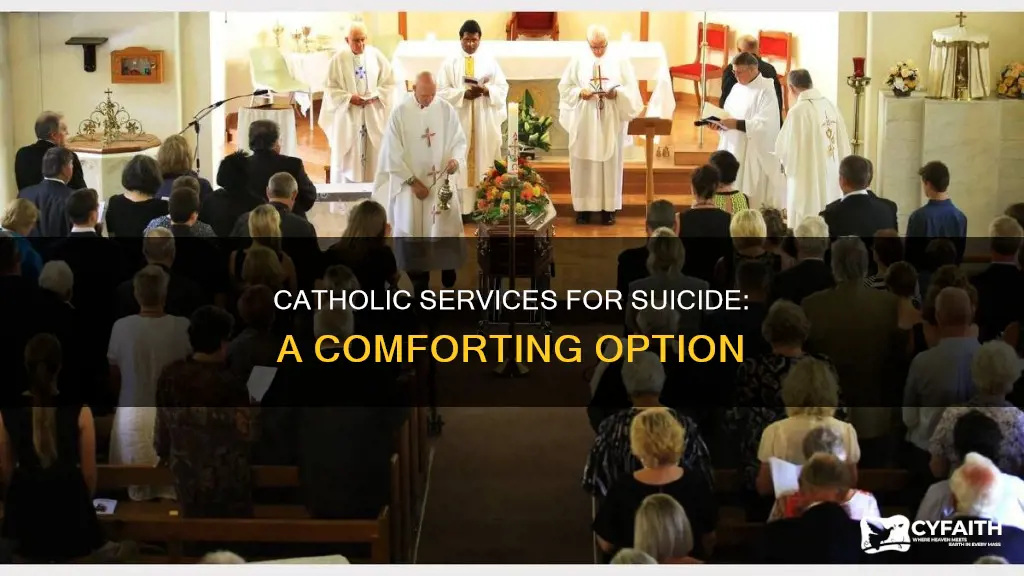 do catholic have services for suicides