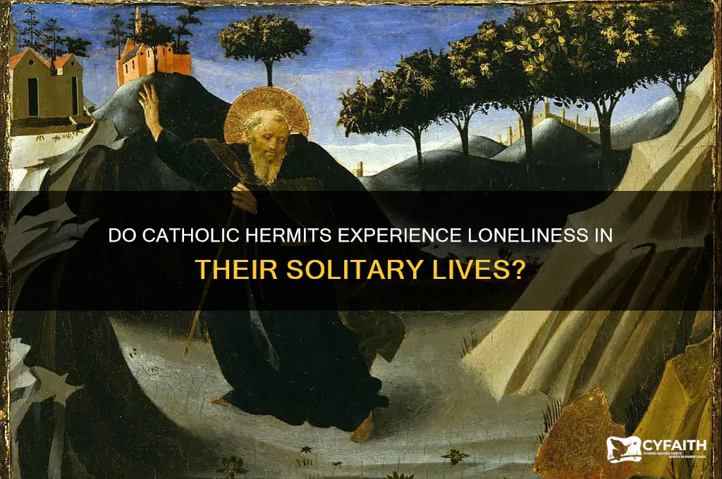 do catholic hermits get lonely