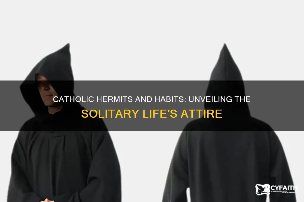 do catholic hermits wear habits