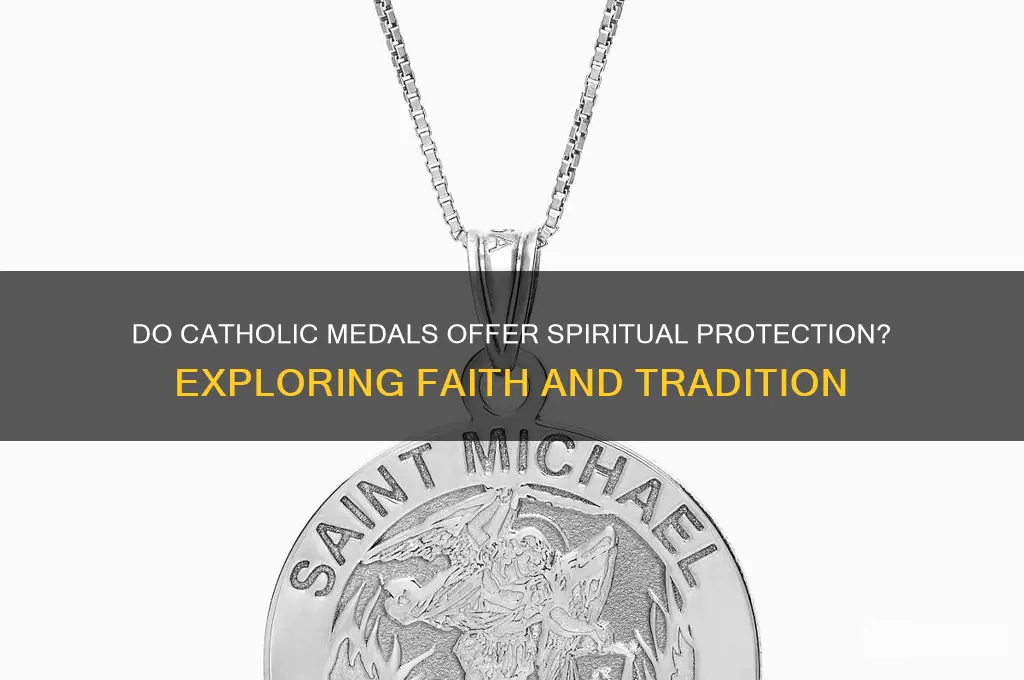 do catholic medals provide protection