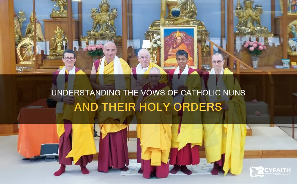 do catholic nuns receive holy orders
