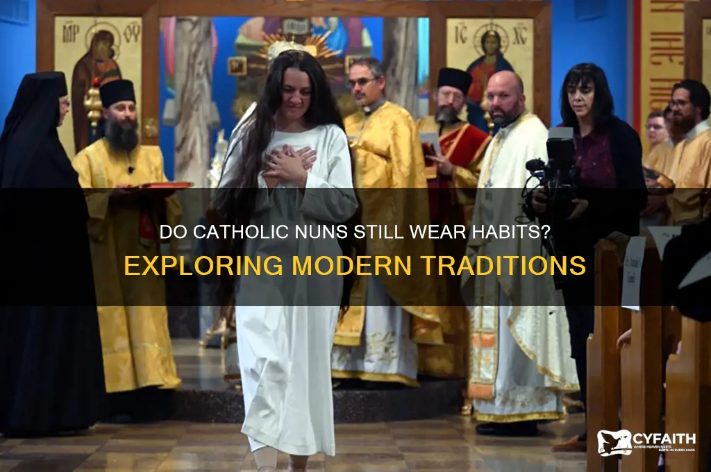 do catholic nuns wear habits