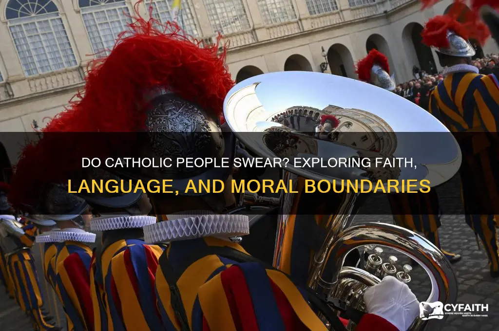 do catholic people swear