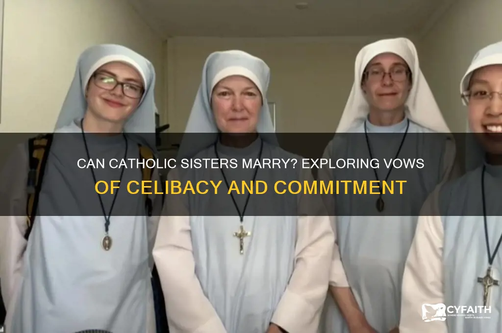 do catholic sisters get married
