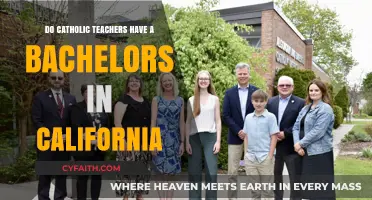Catholic Teachers: California's Bachelor's Requirements Explained