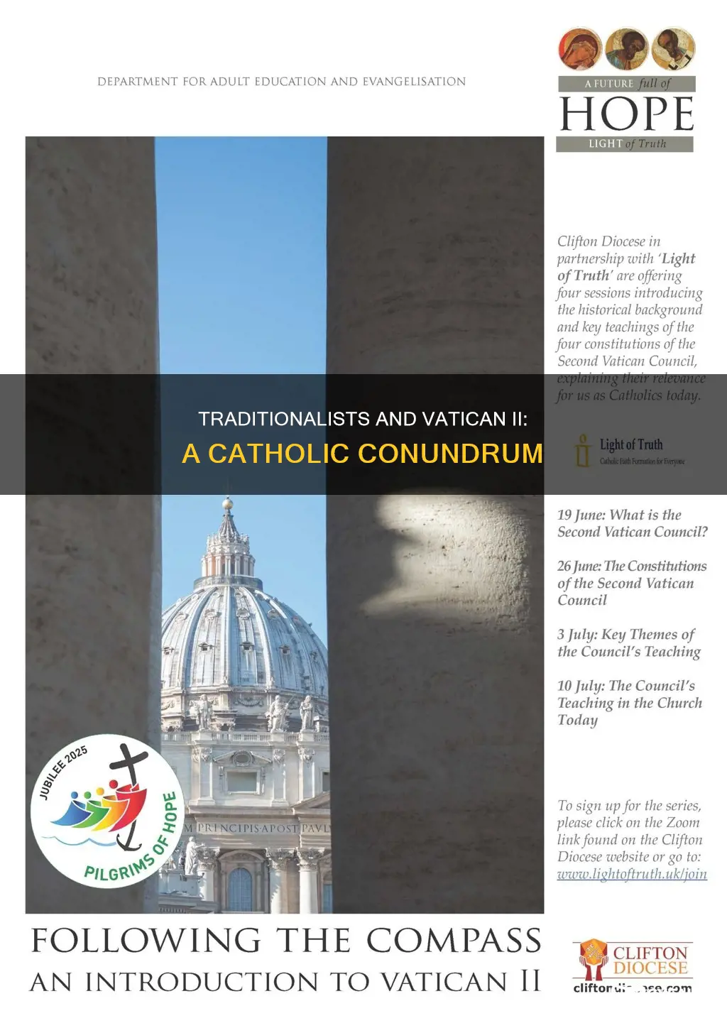 do catholic traditionalists accept vatican ii