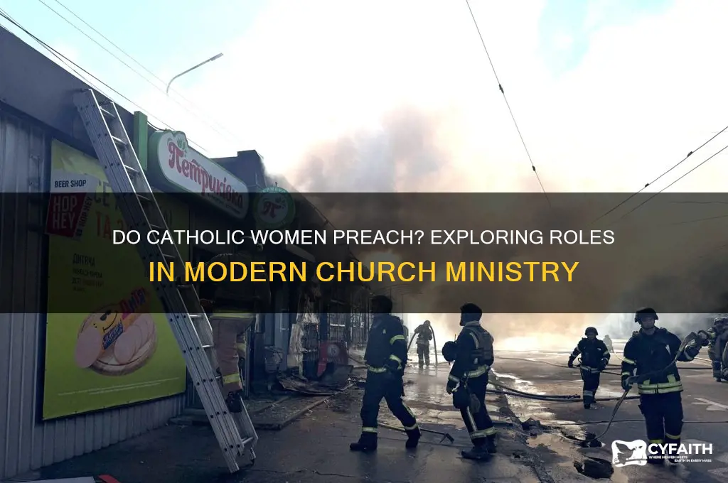 do catholic women preach