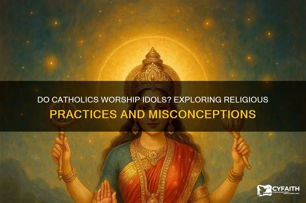 do catholic worship idols