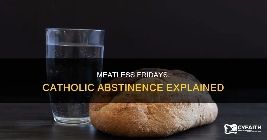 do catholics abstain from meat every friday