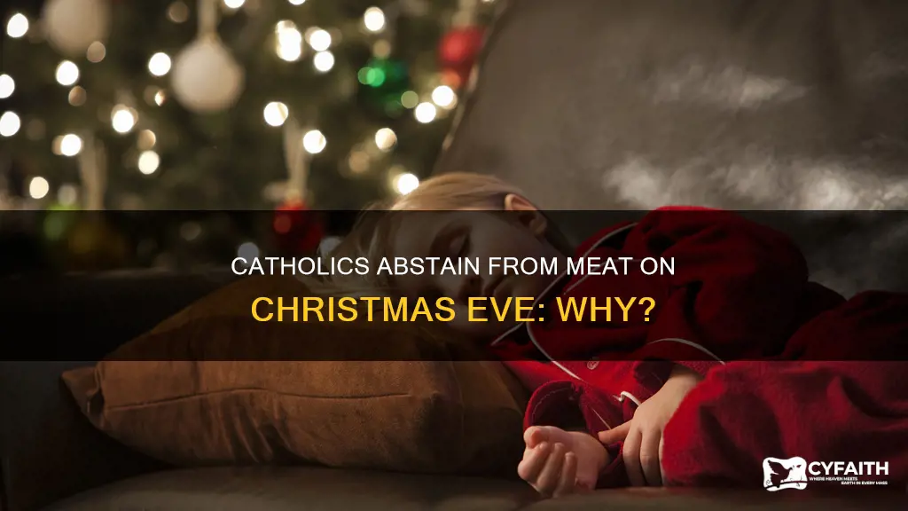 do catholics abstain from meat on christmas eve