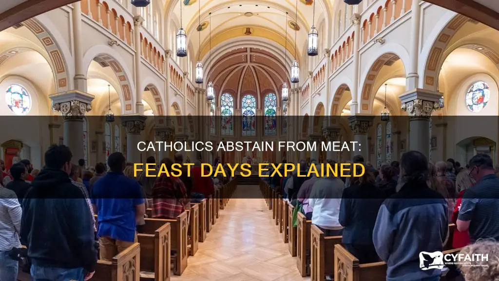 do catholics abstain from meat on feast days