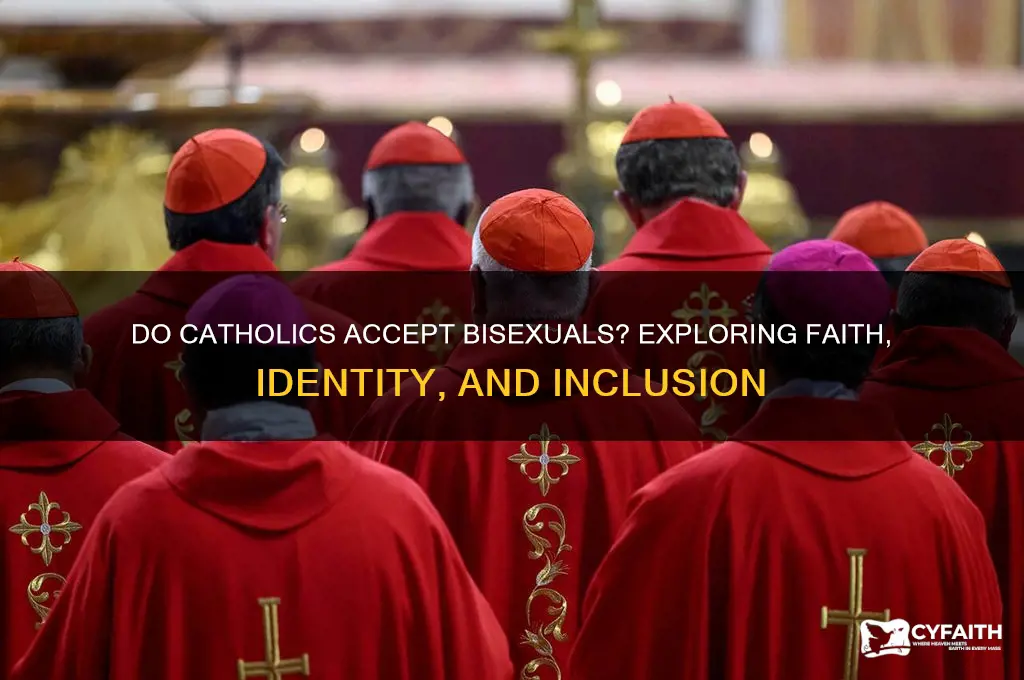 do catholics accept bisexuals