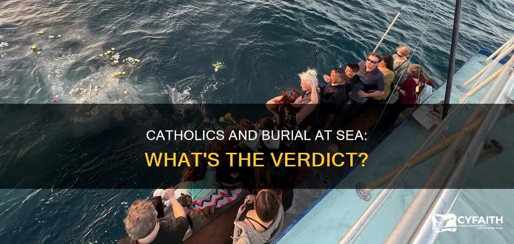 do catholics allow burial at sea