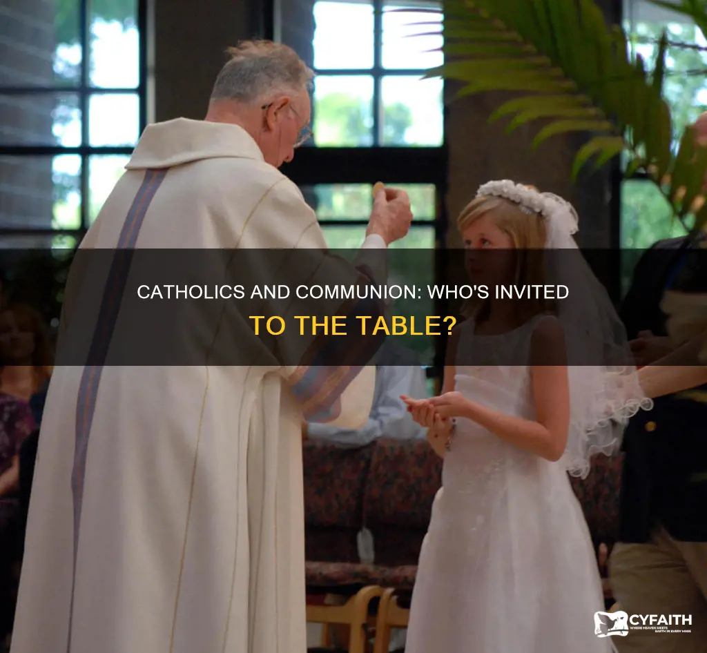 do catholics allow noncatholics to take commuanion