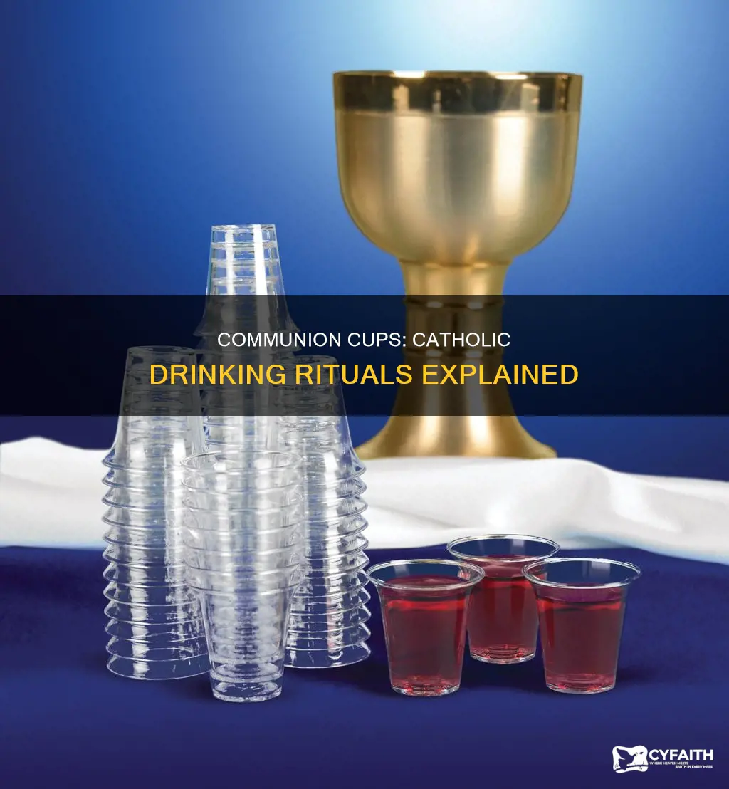do catholics always drink from the same cup