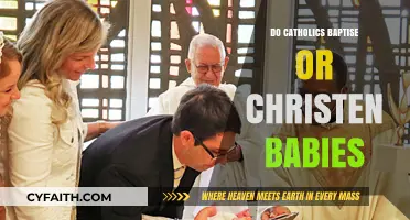 Baptism and Christening: Catholic Baby Blessing Explained