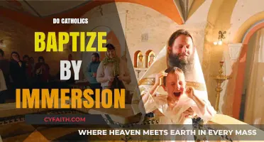 Do Catholics Baptize by Immersion? Exploring the Rite's Methods and Meaning