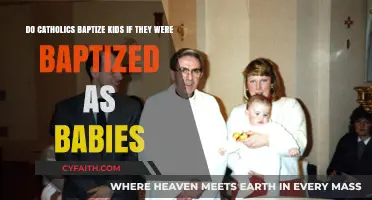 Do Catholics Rebaptize Children Already Baptized as Infants?