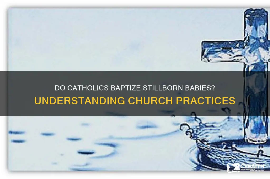 do catholics baptize stillborn