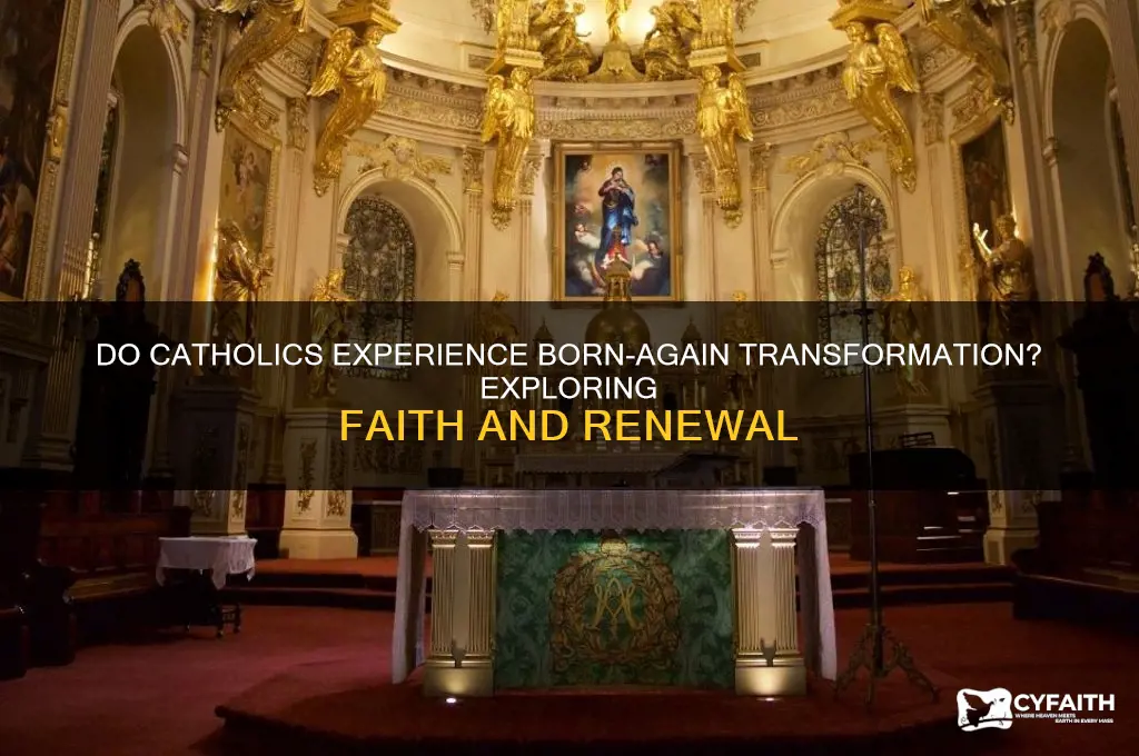 do catholics become born again