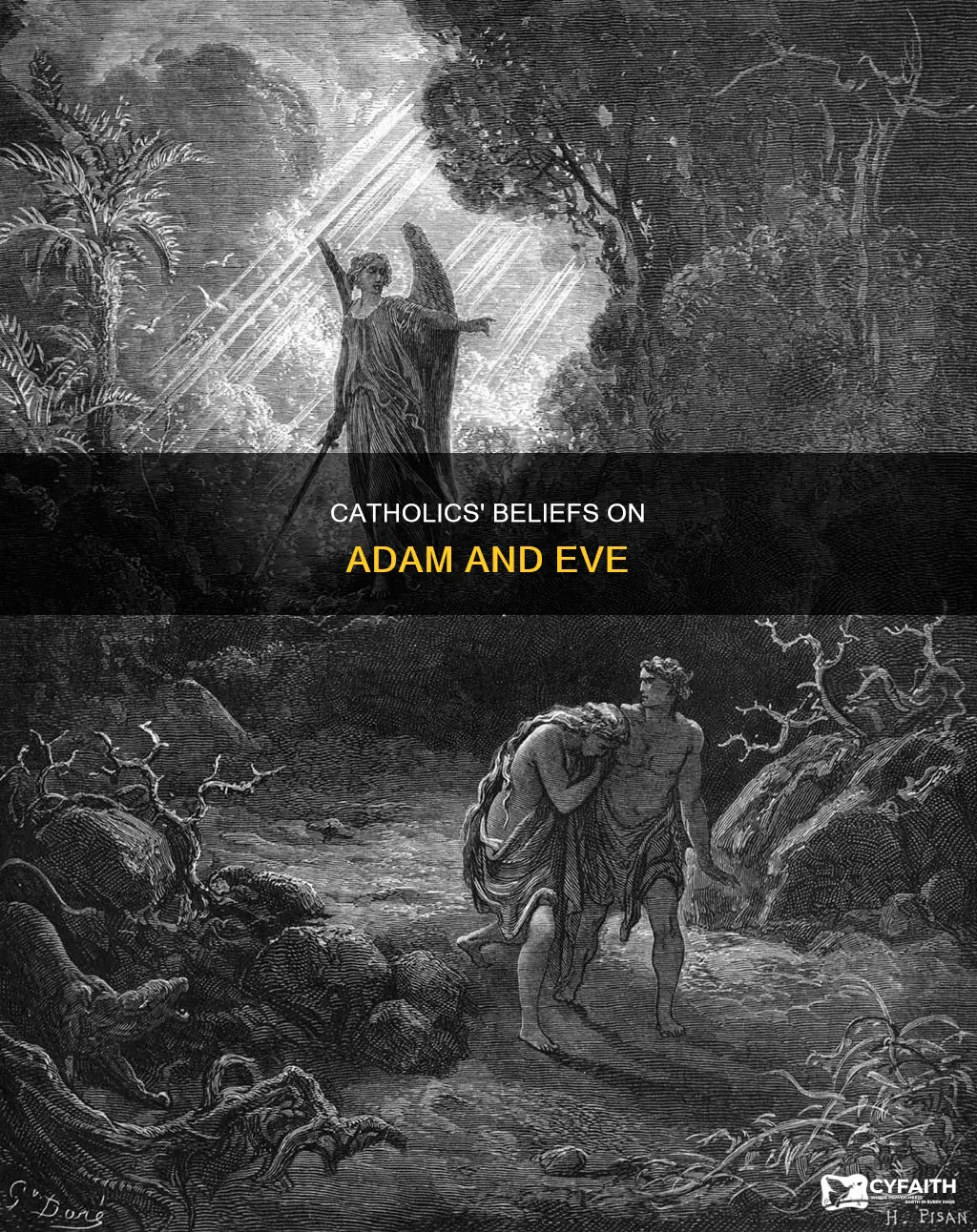 do catholics beleave adam and eve are real