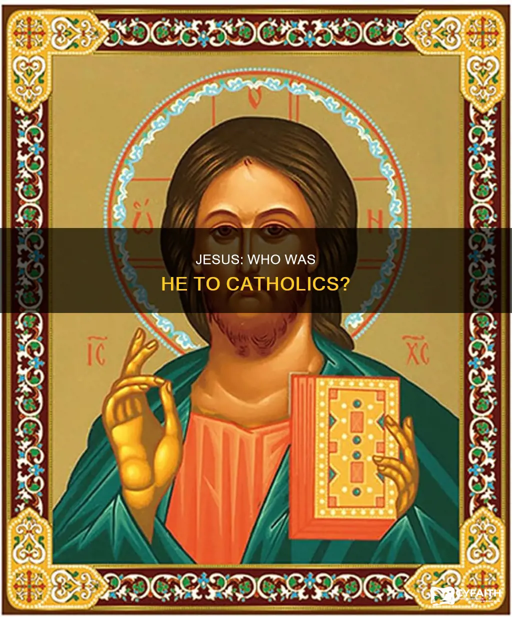 do catholics beleive that jesus was