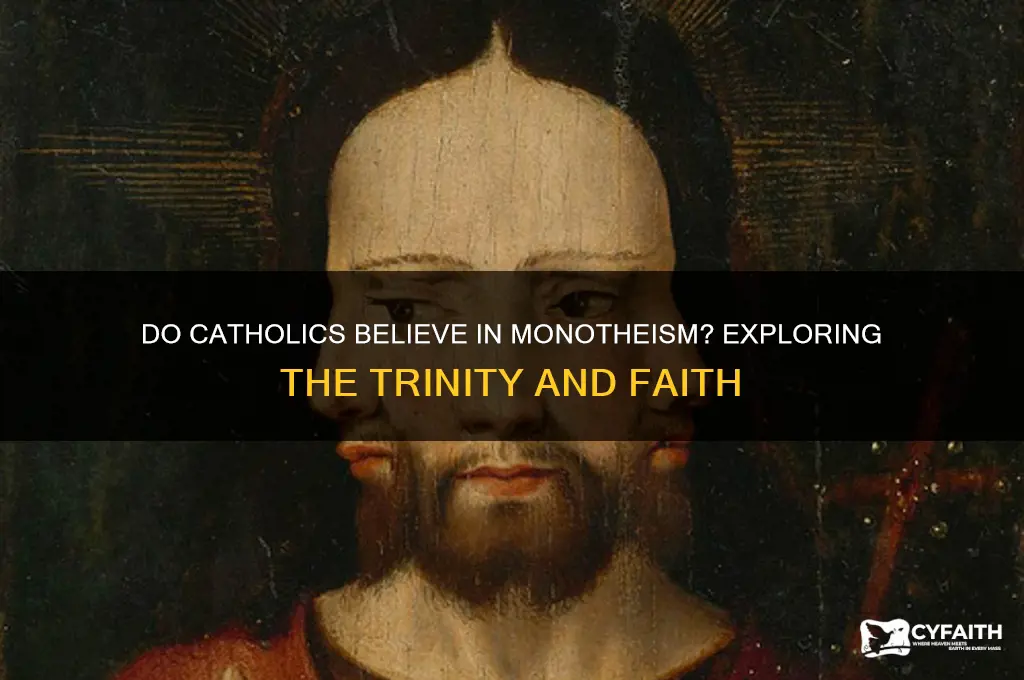 do catholics belive in monotheism