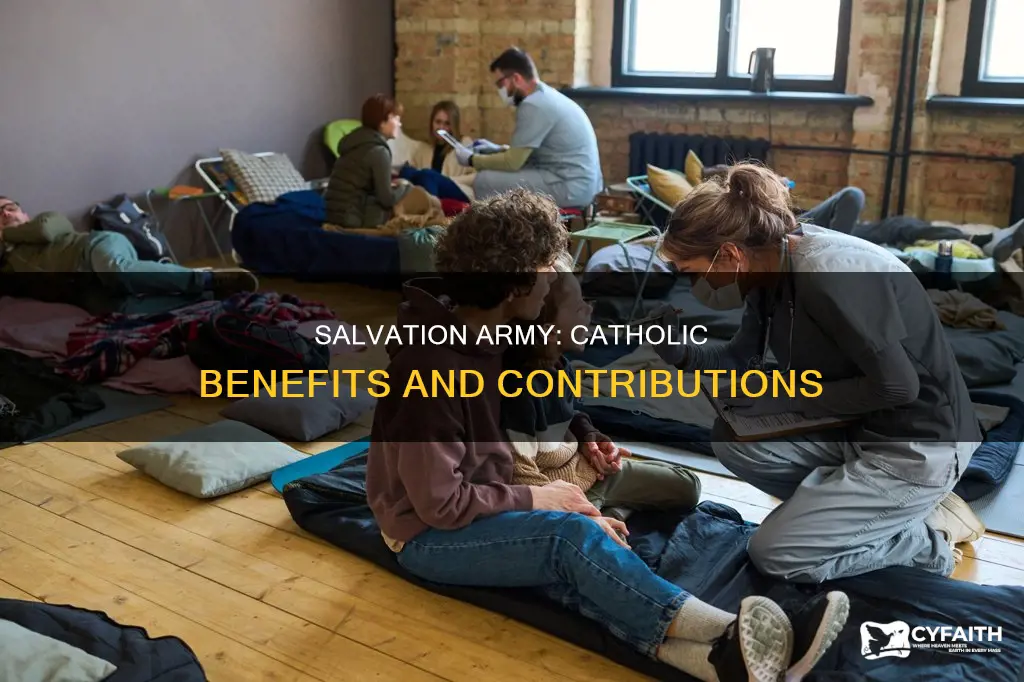 do catholics benefit from the salvation army