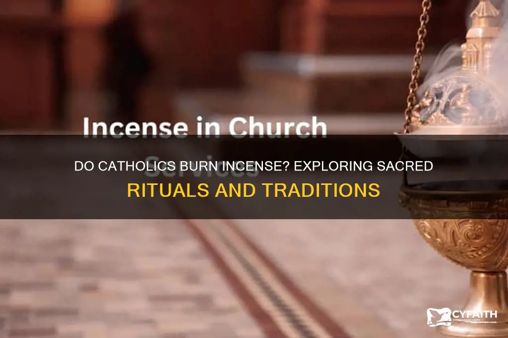 do catholics burn incense