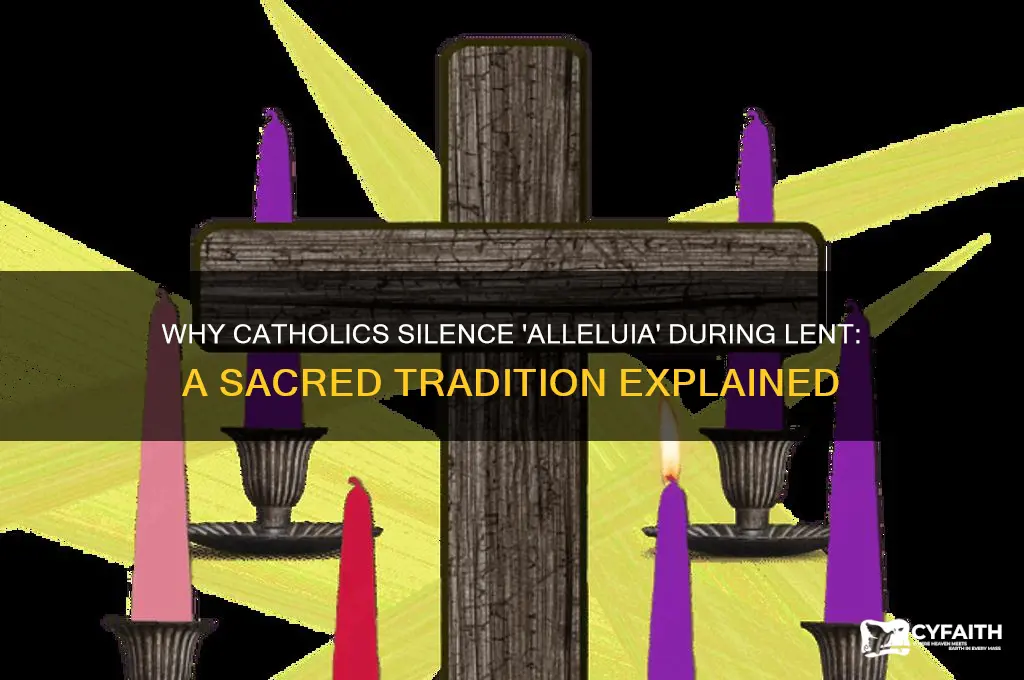 do catholics bury aleluia