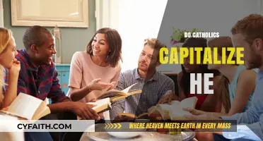 Do Catholics Capitalize 'He' When Referring to Jesus?