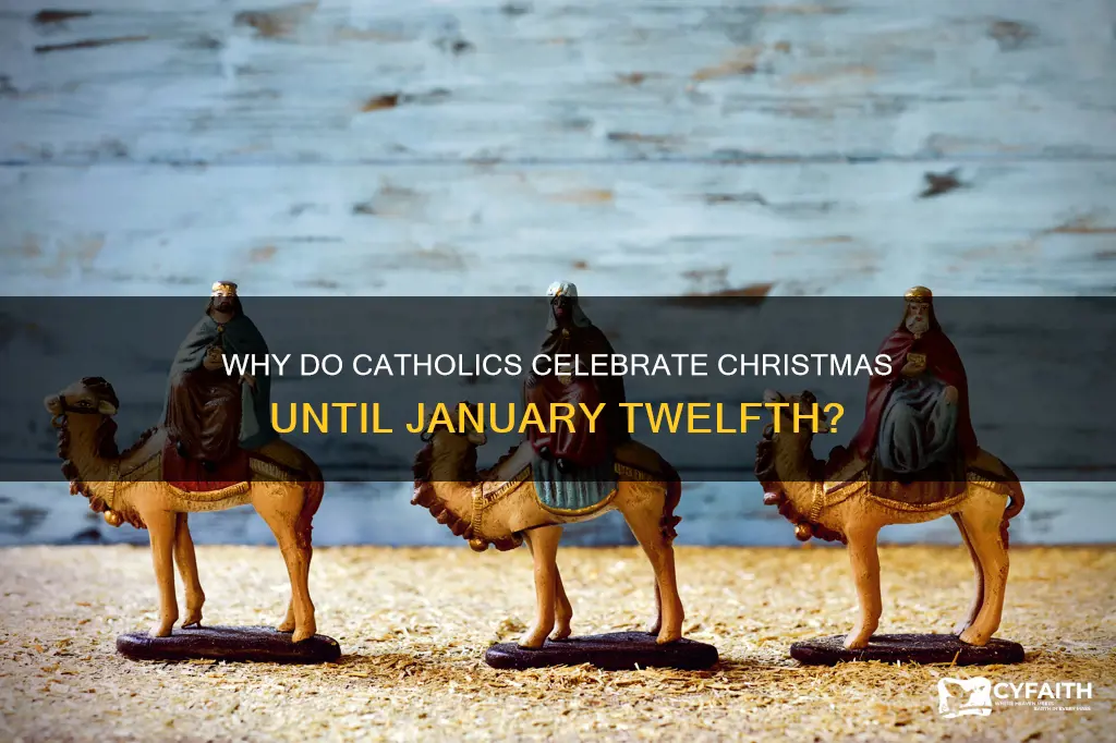 do catholics celebrate christmas to january twelfth