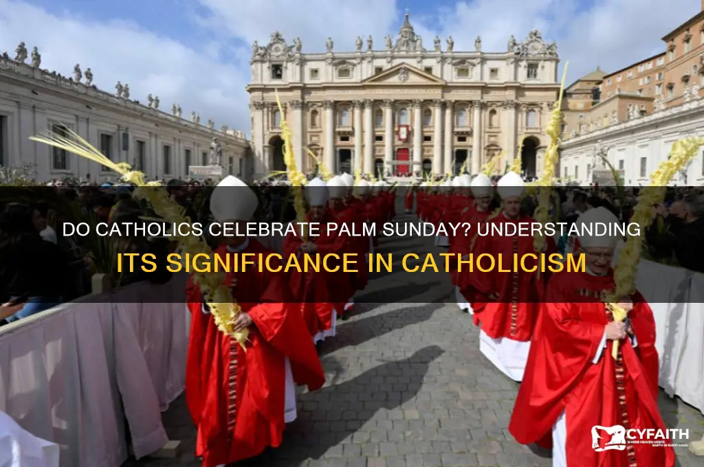 do catholics celebrate palm sunday
