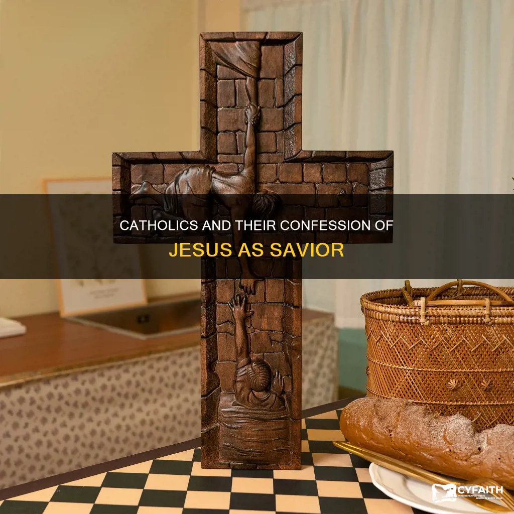 do catholics confess jesus as lord and savior
