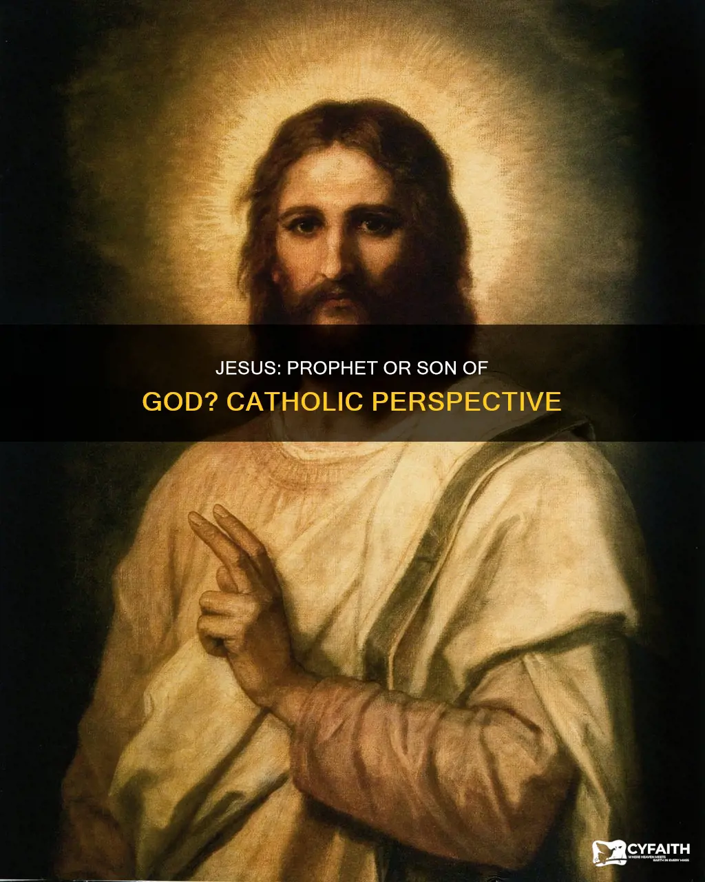 do catholics consider jesus a prophet