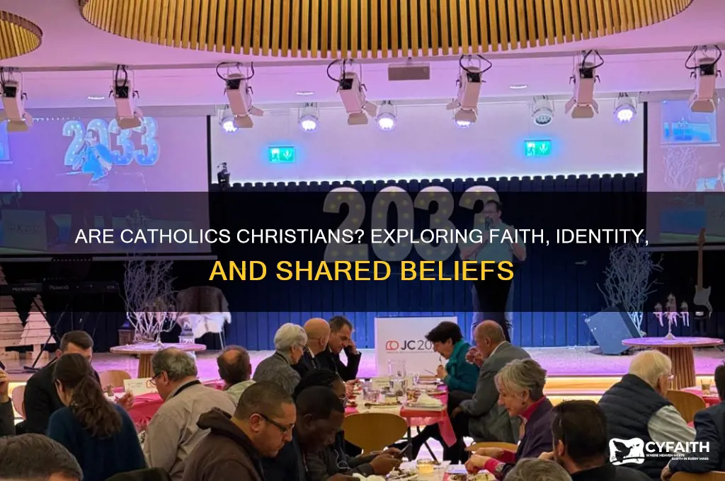 do catholics consider themselves christians